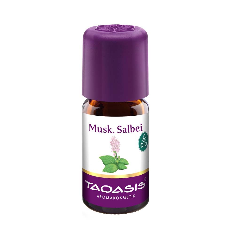 Szałwia Muszkatołowa, 5 ml Bio, Salvia sclarea